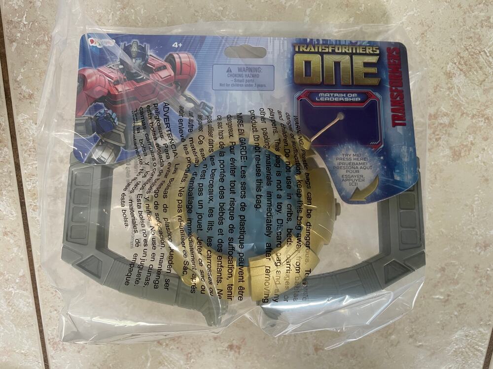 TRANSFORMERS ONE LIGHT UP MATRIX OF LEADERSHIP COSTUME ACCESSORY DG164079
